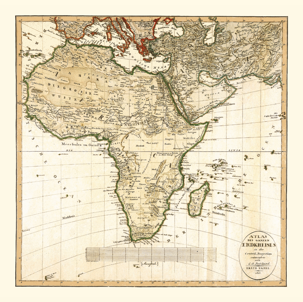 Historical Map Of Africa Kobeica Blog